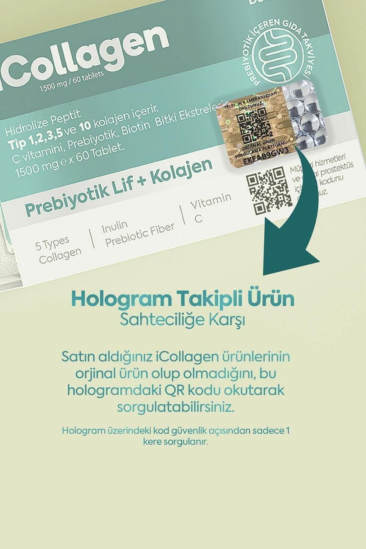 icollagen Kolajen Ve Probiyotik Tablet