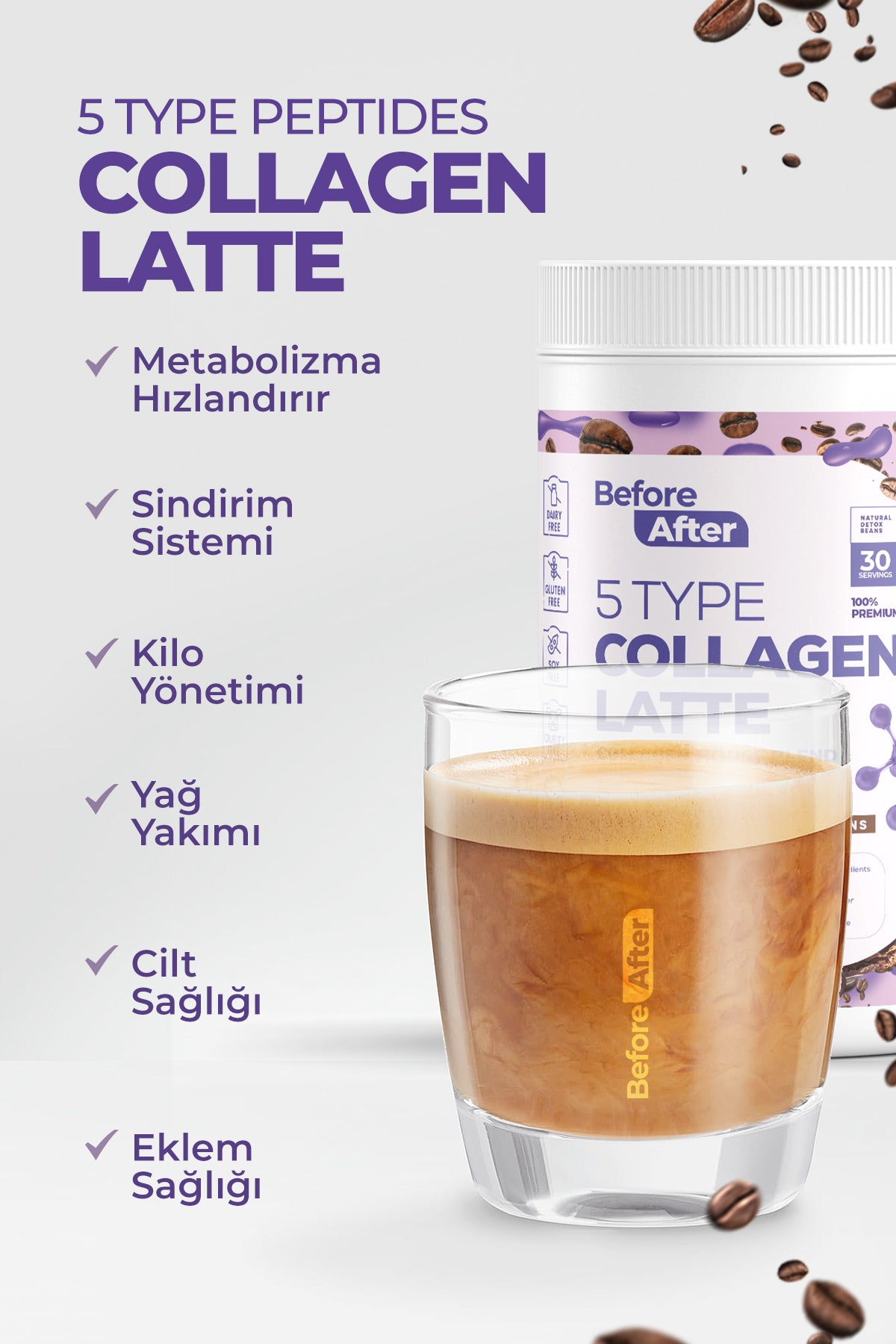 Collagen Coffee Latte