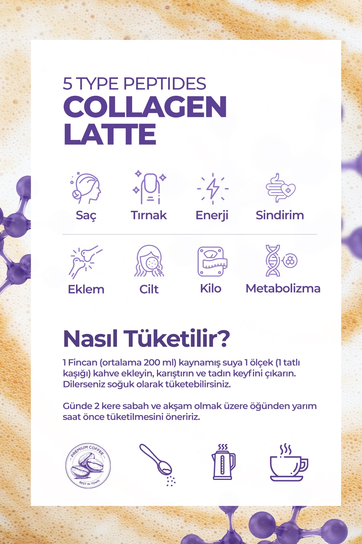 Collagen Coffee Latte