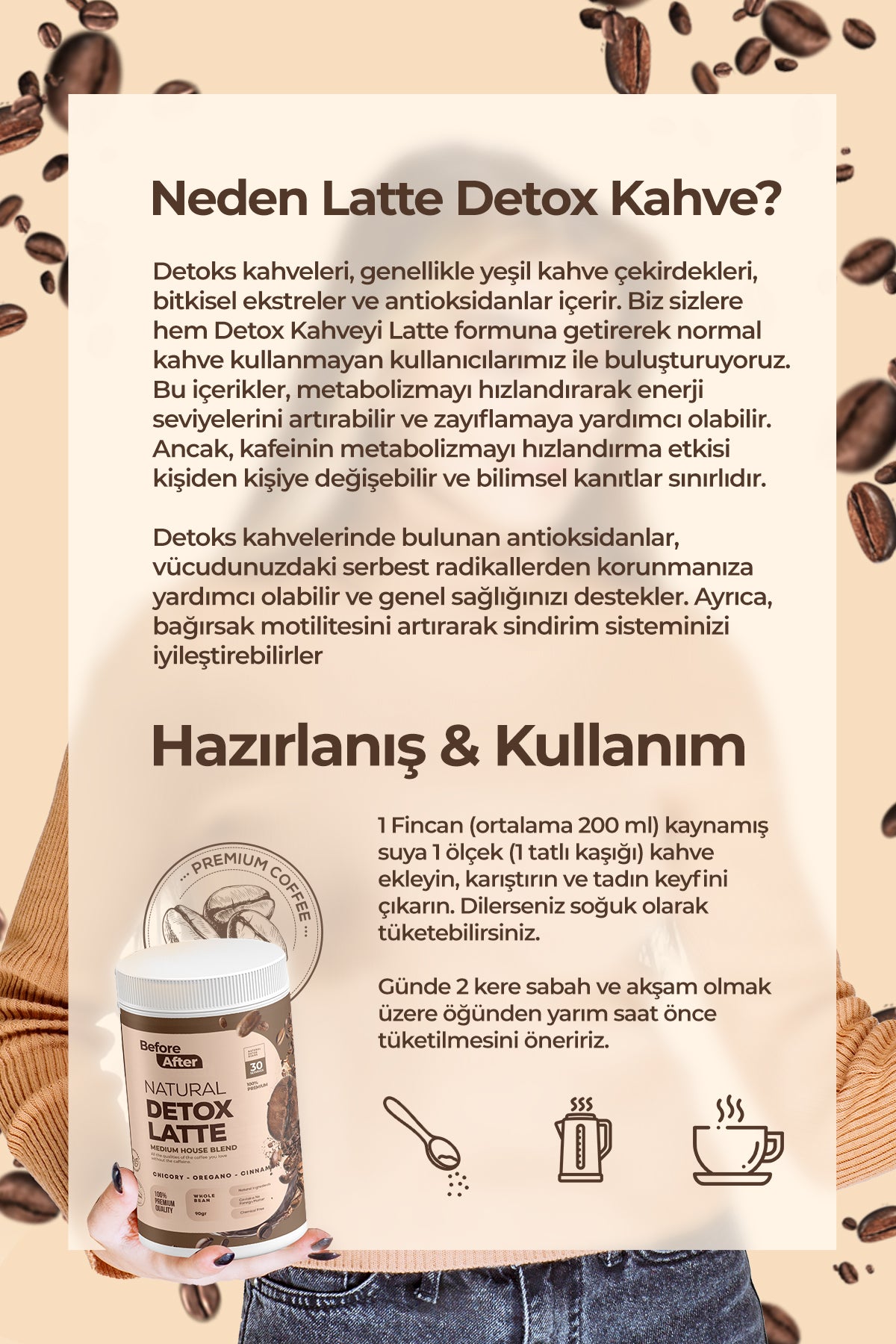 Detox Coffee Latte